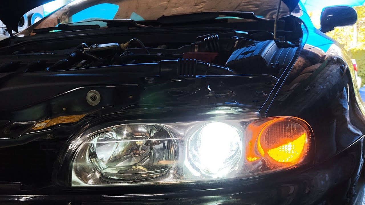 trocamos o Projetor do Marea 💥💥 testamos o led de 10000lm no Projetor original dele veja o resultado