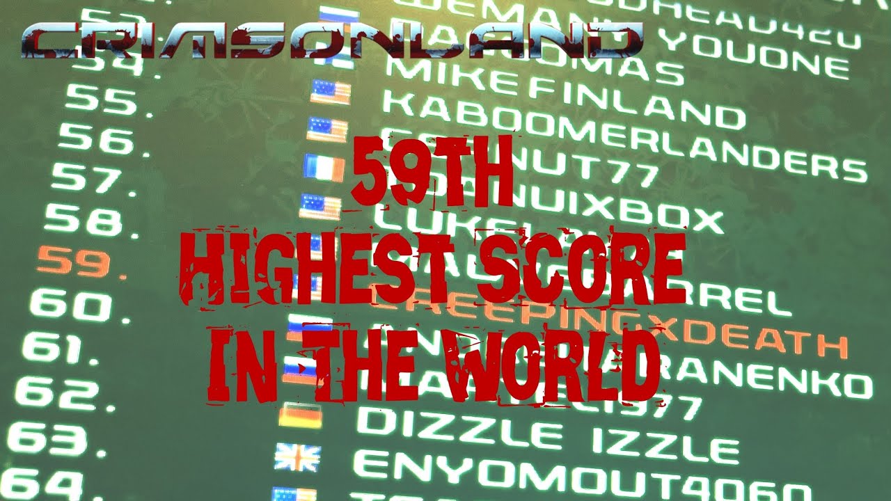 Crimsonland 59th Highest Score In the World (Survival)