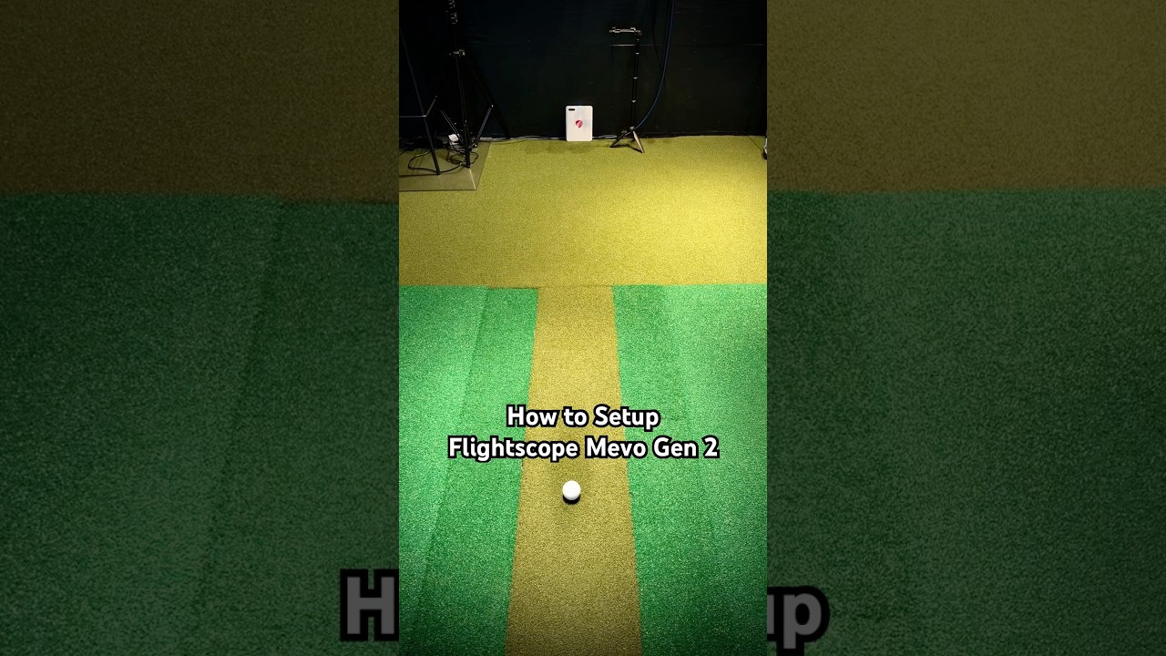 How to Setup Flighscope Mevo Gen 2! Discount Code: GSVMEVO #golf #flightscope #mevo #gen2 #golftips