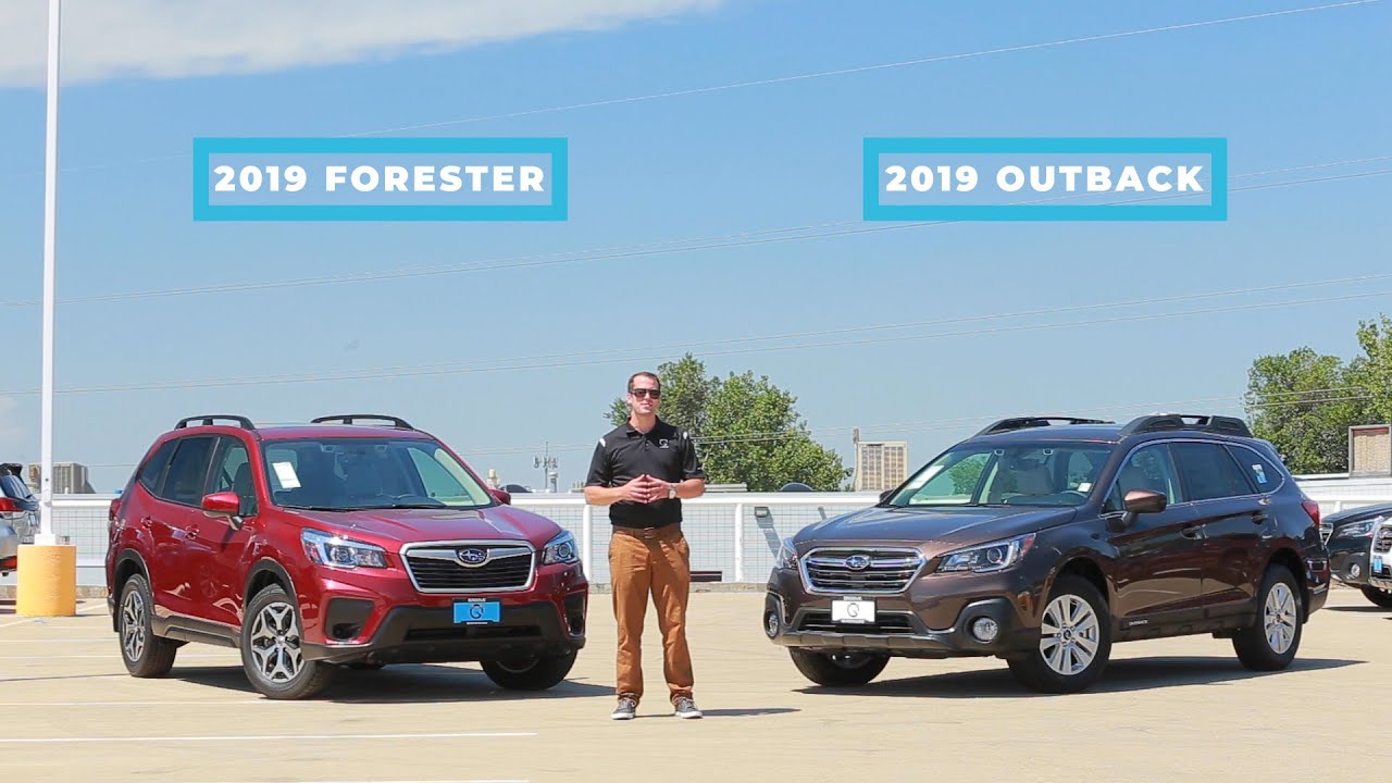 Subaru Outback vs Forester: What's the difference?