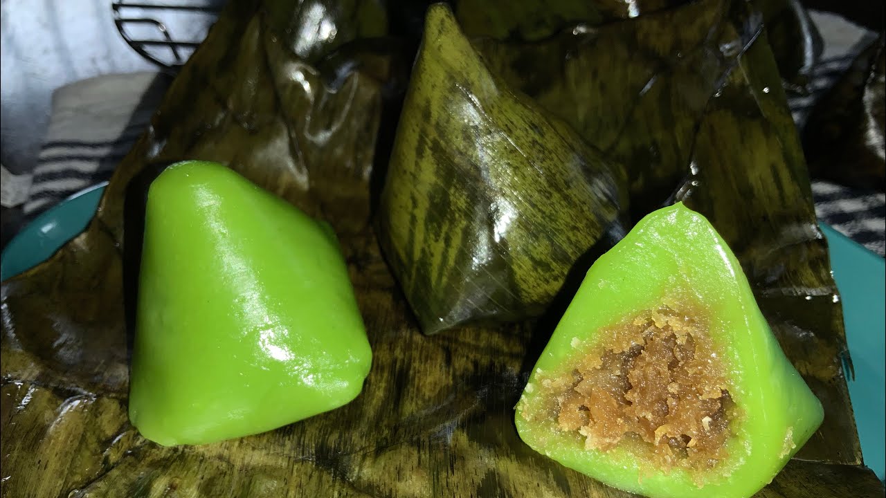 Kuih Koci Pandan Inti Kelapa | Kuih Tradisional Rasa Klasik