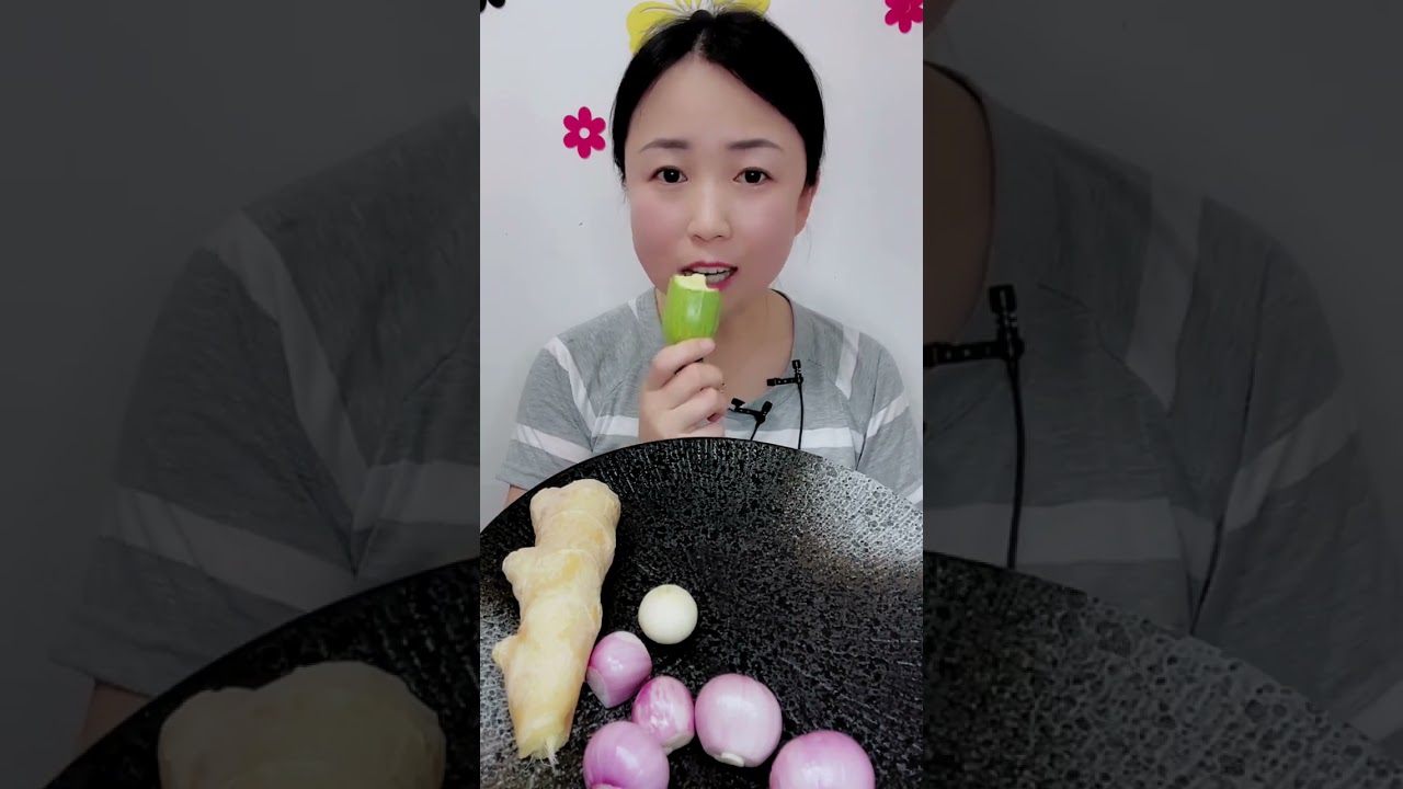 Eating delicious peppers round Part163