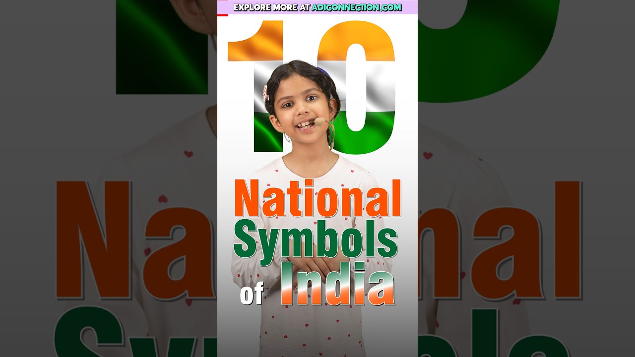 10 National Symbols of India 🇮🇳 | Kids English Words | Adi Keshari Connection 
