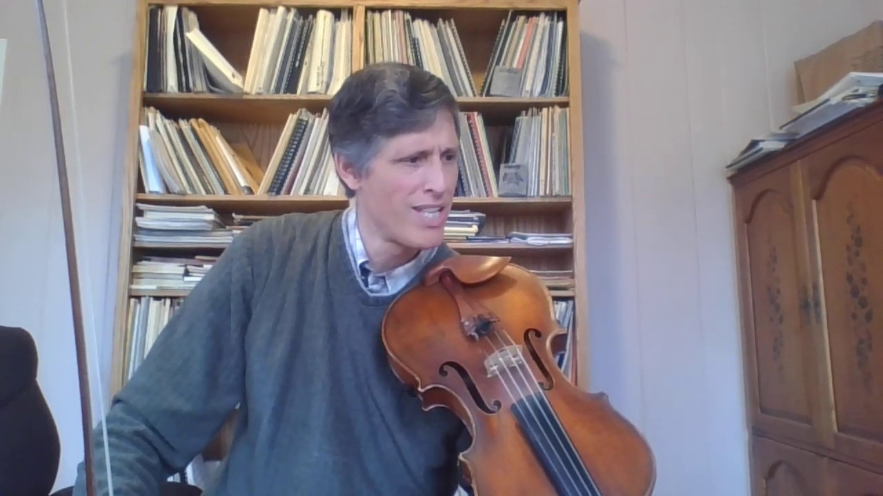 Forsyth Viola Concerto, Steve Larson talking about learning the first page