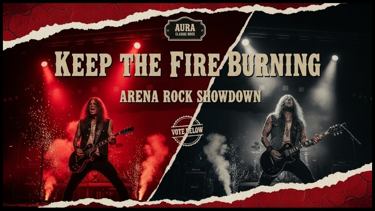Keep the Fire Burning - The Greatest 80s Arena Rock Song You’ve Never Heard (BonJovi Style)