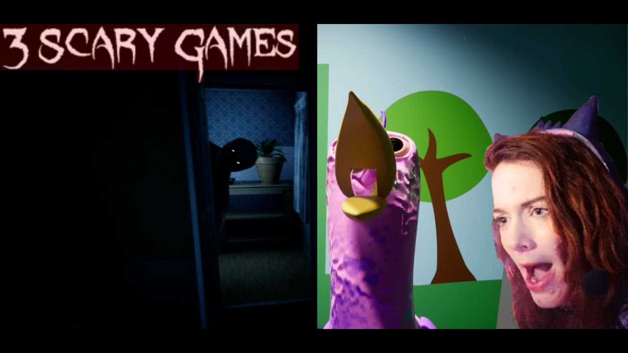Big Bird Wants Me DEAD!!!- 3 Random Horror Games Part 3
