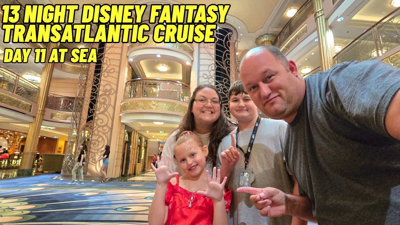 Трансатлантический круиз Disney Fantasy на 13 ночей, 11-дневный круиз в море, больше океана, круи...