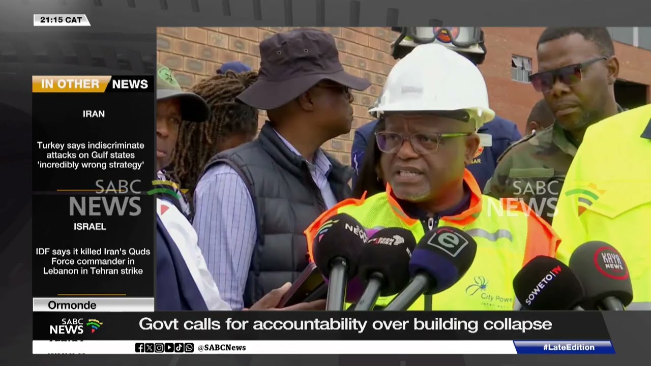 Macpherson calls for accountability over Ormonde building collapse