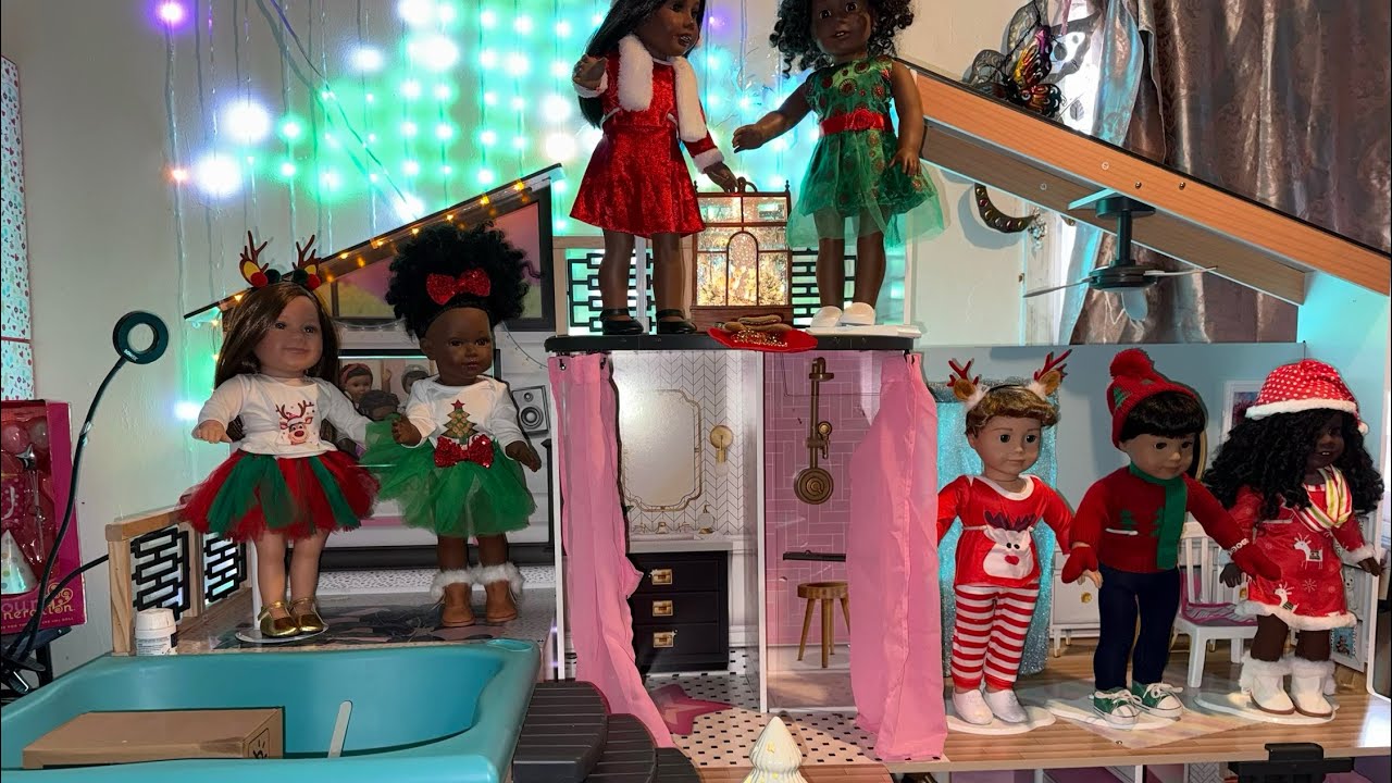 American girl X Kidcraft Luxury Dollhouse