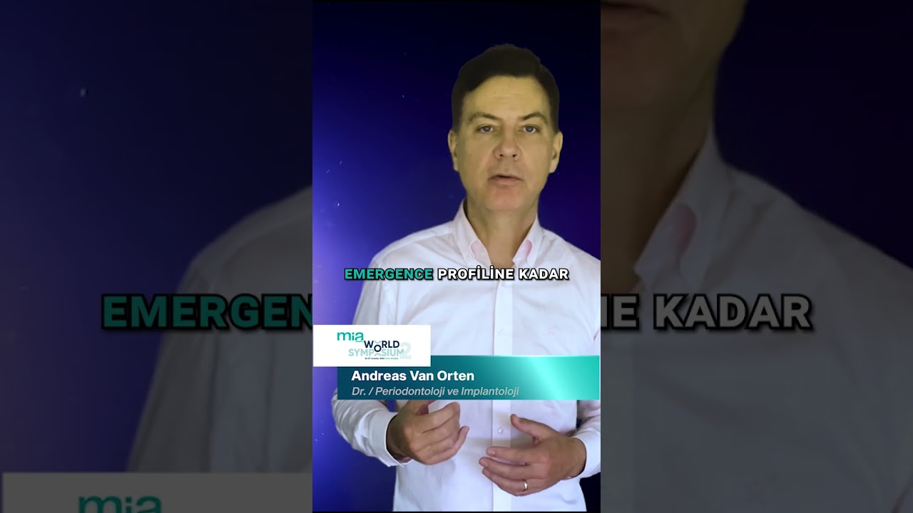 Dr. Andreas Van Orten sizleri de MIA ||. D&uuml;nya Sempozyum'una davet ediyor. #shorts
