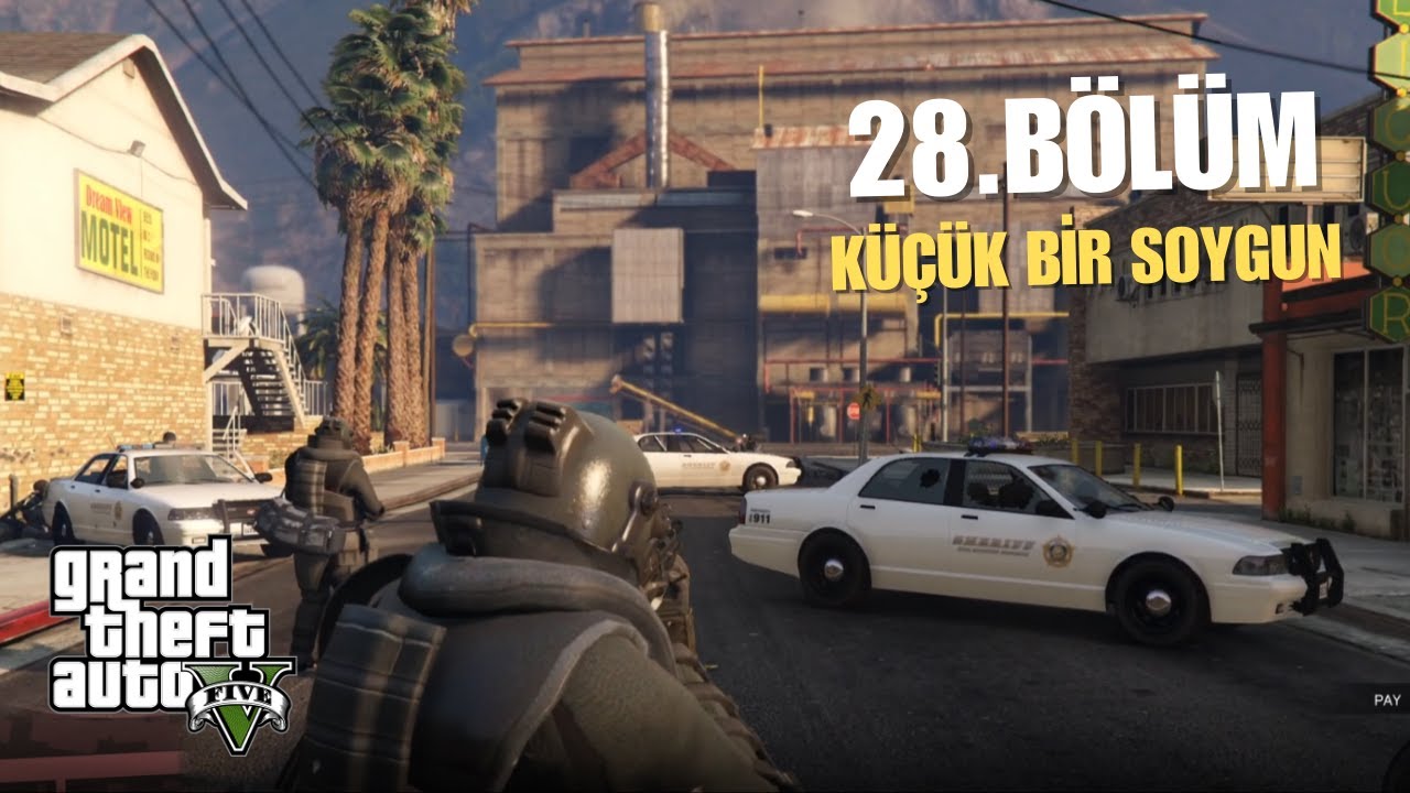 GTA V - 28. Bölüm | KÜÇÜK BİR SOYGUN