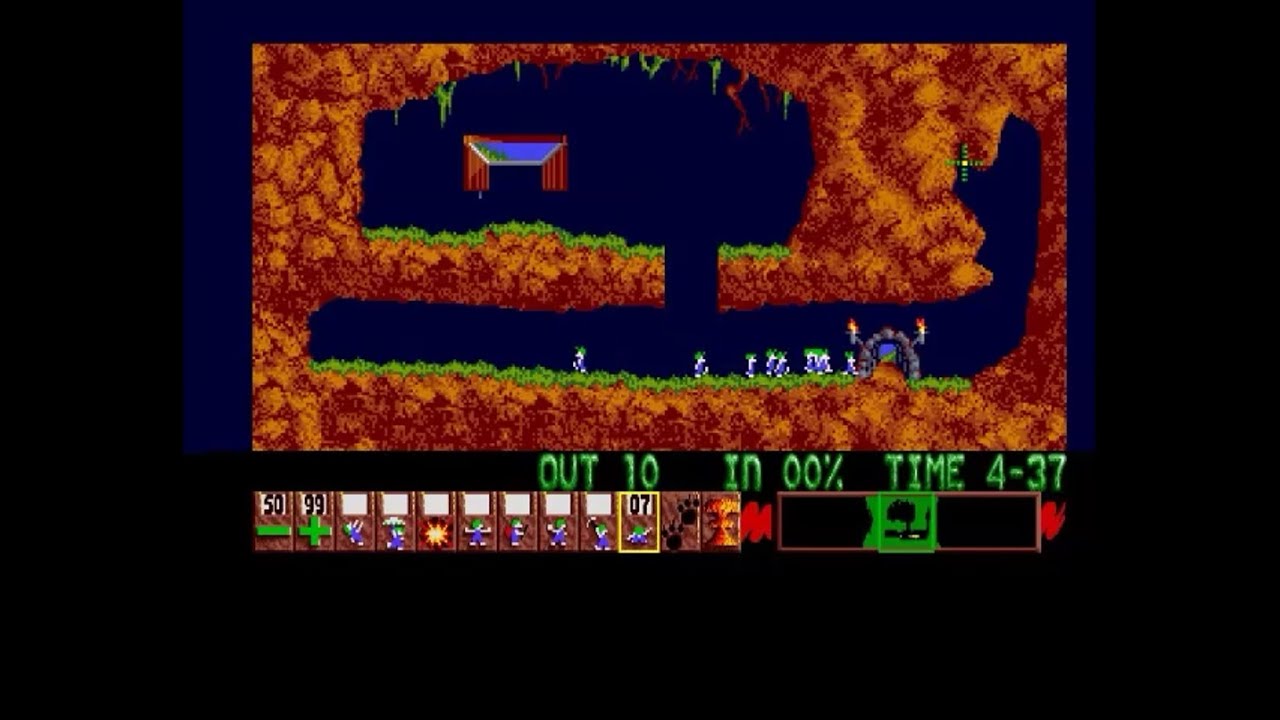Lemmings Amiga (All 30 Levels in Rating Fun)