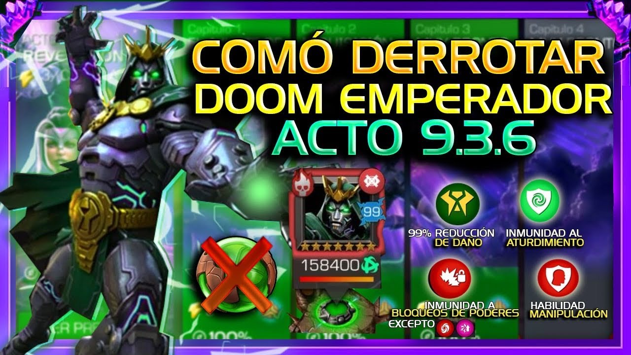 Cómo Derrotar -DOOM EMPERADOR- ACTO 9.3.6 *FÁCILMENTE* | MCOC