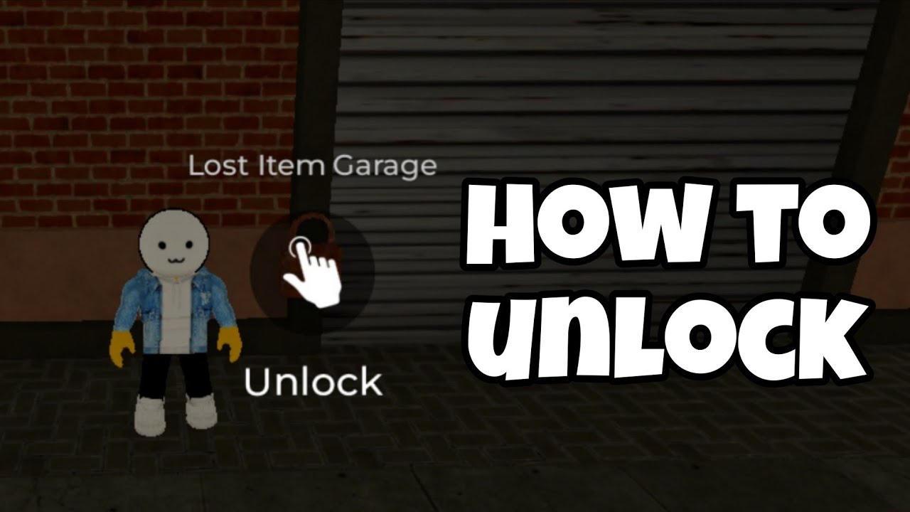 Как открыть гараж потерянных вещей в Storage Hunters Open World Roblox | гараж потерянных вещей
