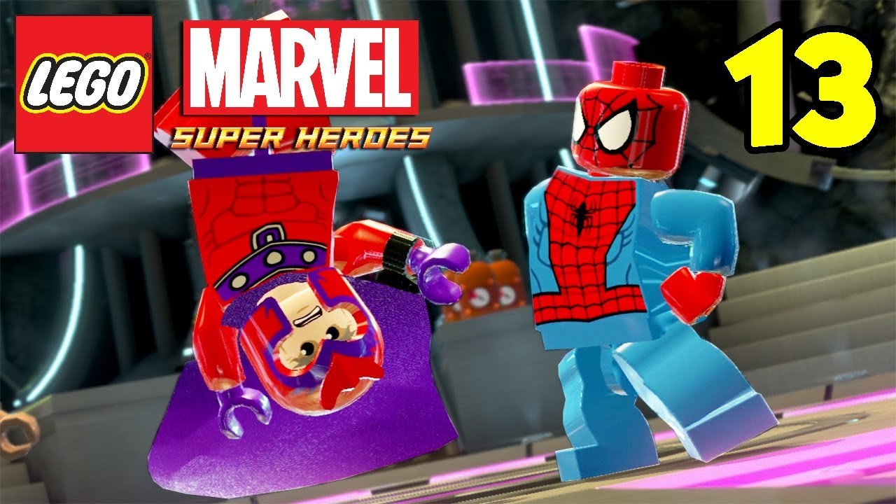 MAGNETIC PERSONALITY - LEGO MARVEL Super Heroes Walkthrough Part 13 (Iron man, Thor, Spider-man)