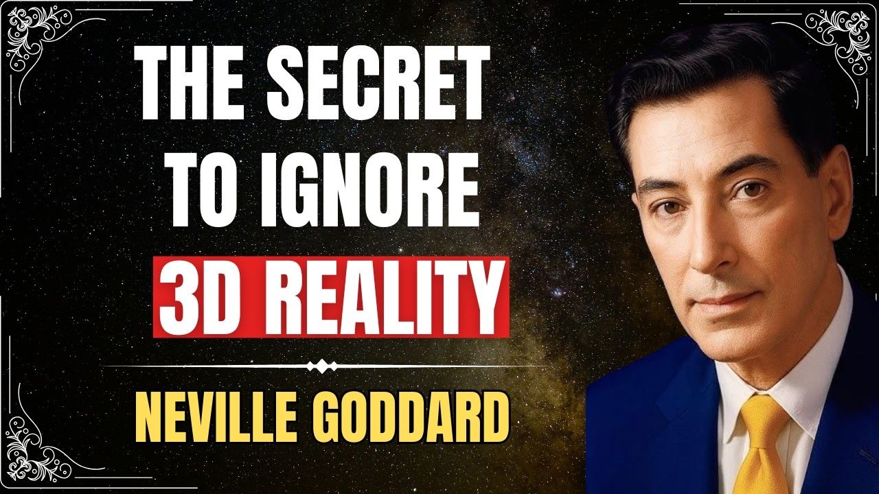 How To Ignore 3D Reality & Manifest Instantly | Motivation with Neville Goddard