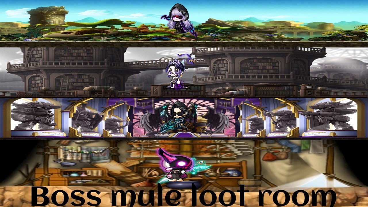 MapleSEA Aquila Boss Mule loot room #53 (18/2/26)