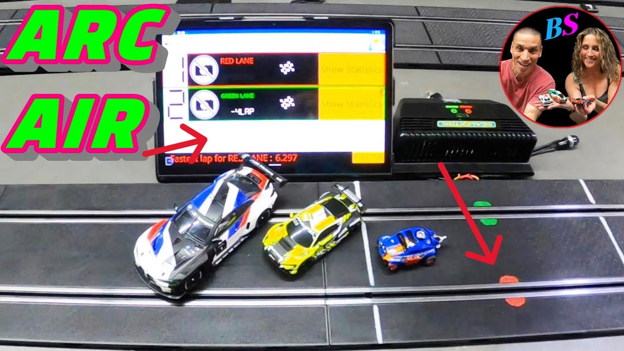 Policar track Scalextric Arc Air MAGIC APP tested