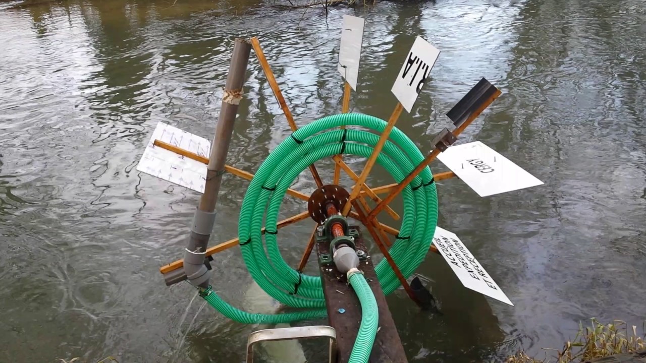 comment faire une pompe à eau