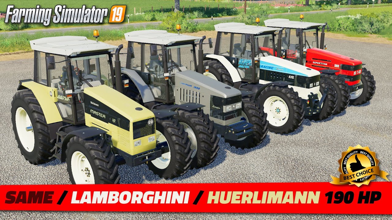 FS19 | Same-Lamborghini-Huerlimann 190 HP - review