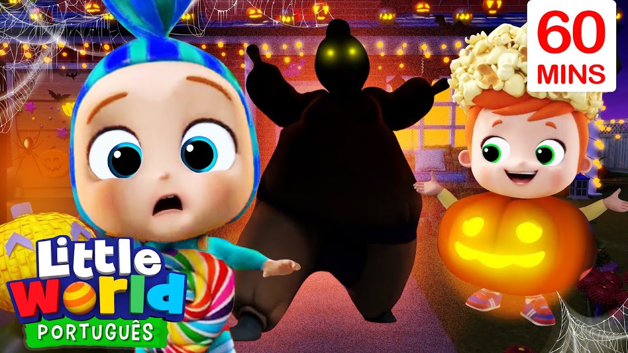 O Halloween &eacute; o Dia das Bruxas, Jo&atilde;ozinho e Mais! | O Mundo de Nina e Nico - Little World Portugu&ecirc;s
