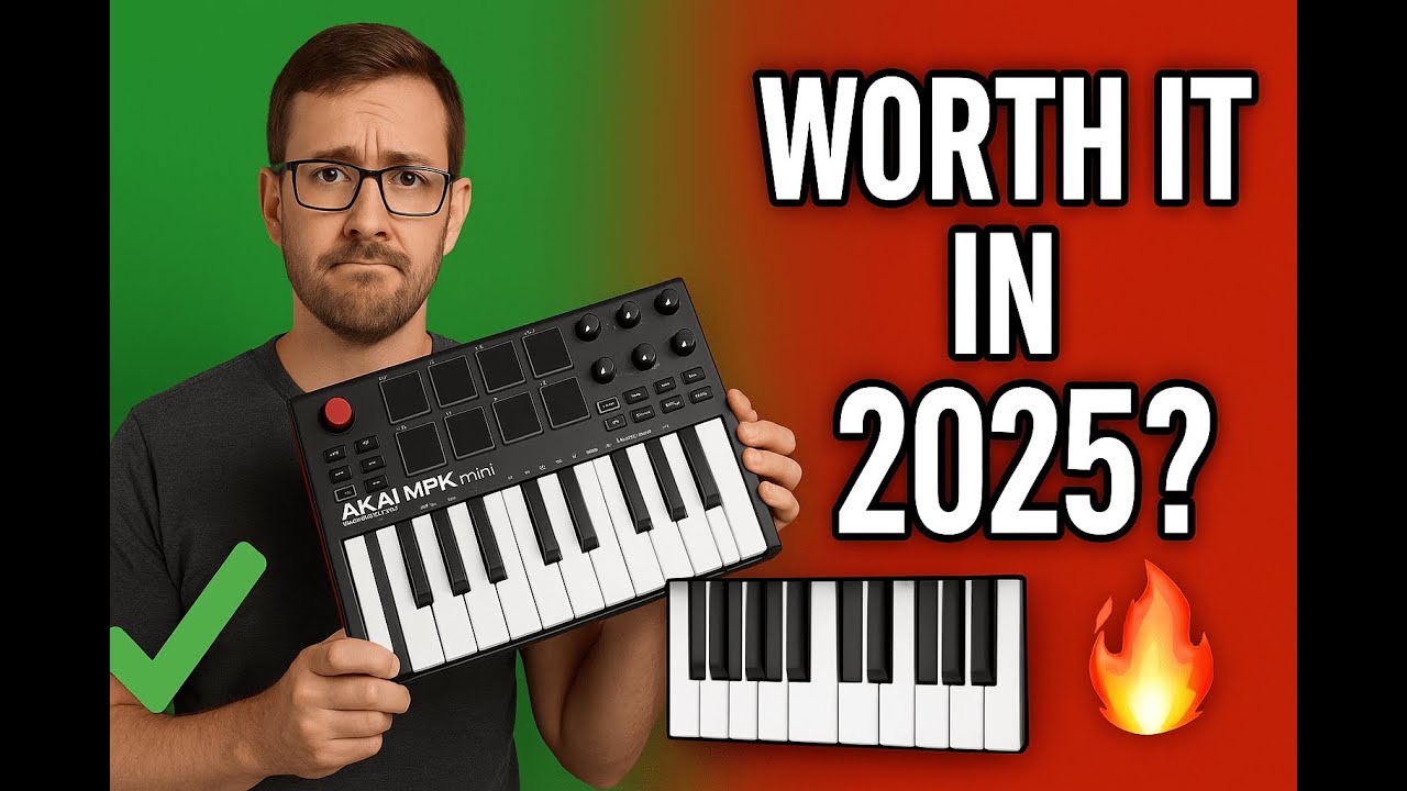 🎹Akai MPK Mini MK3 – Still Worth It in 2025? (Full Review & Honest Verdict)