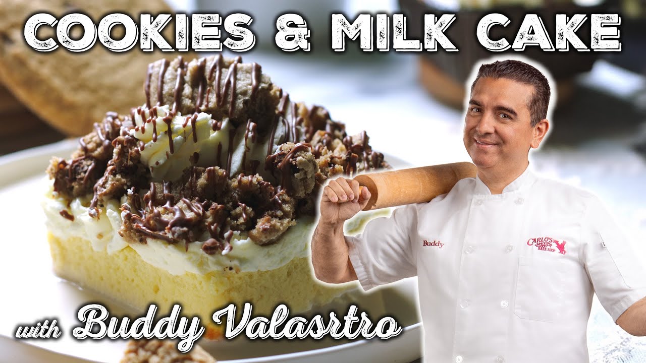 Cake Boss shares what makes the MOST delicious Cookies & Milk Cake