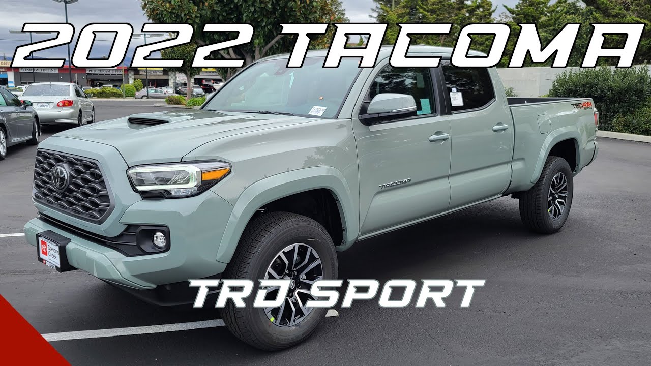 Обзор Toyota Tacoma TRD Sport 2022 года