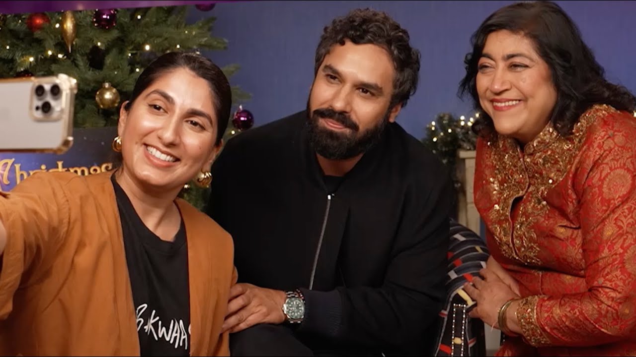 Gurinder Chadha & Kunal Nayyar on Christmas Karma