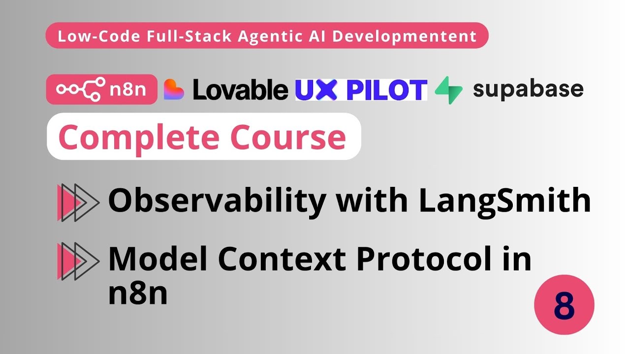 Class 08: n8n - Observability with LangSmith and Model Context Protocol in n8n
