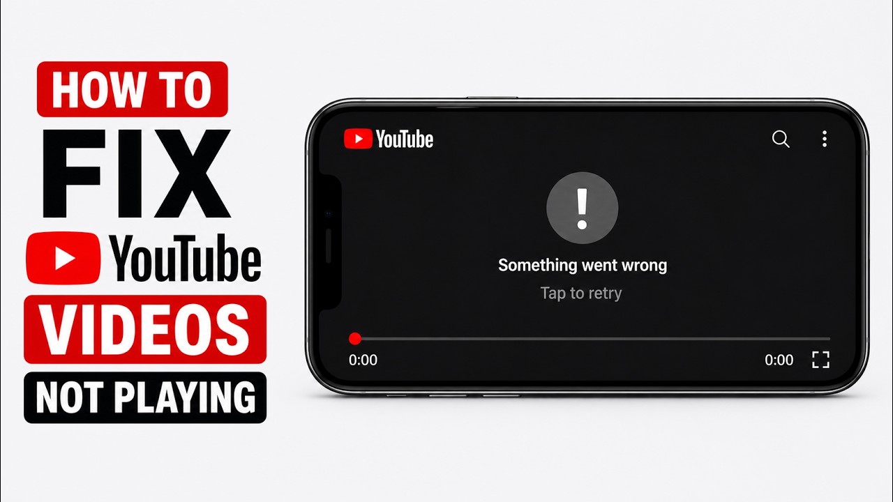 Как исправить проблему с воспроизведением видео на YouTube | Пошаговая инструкция