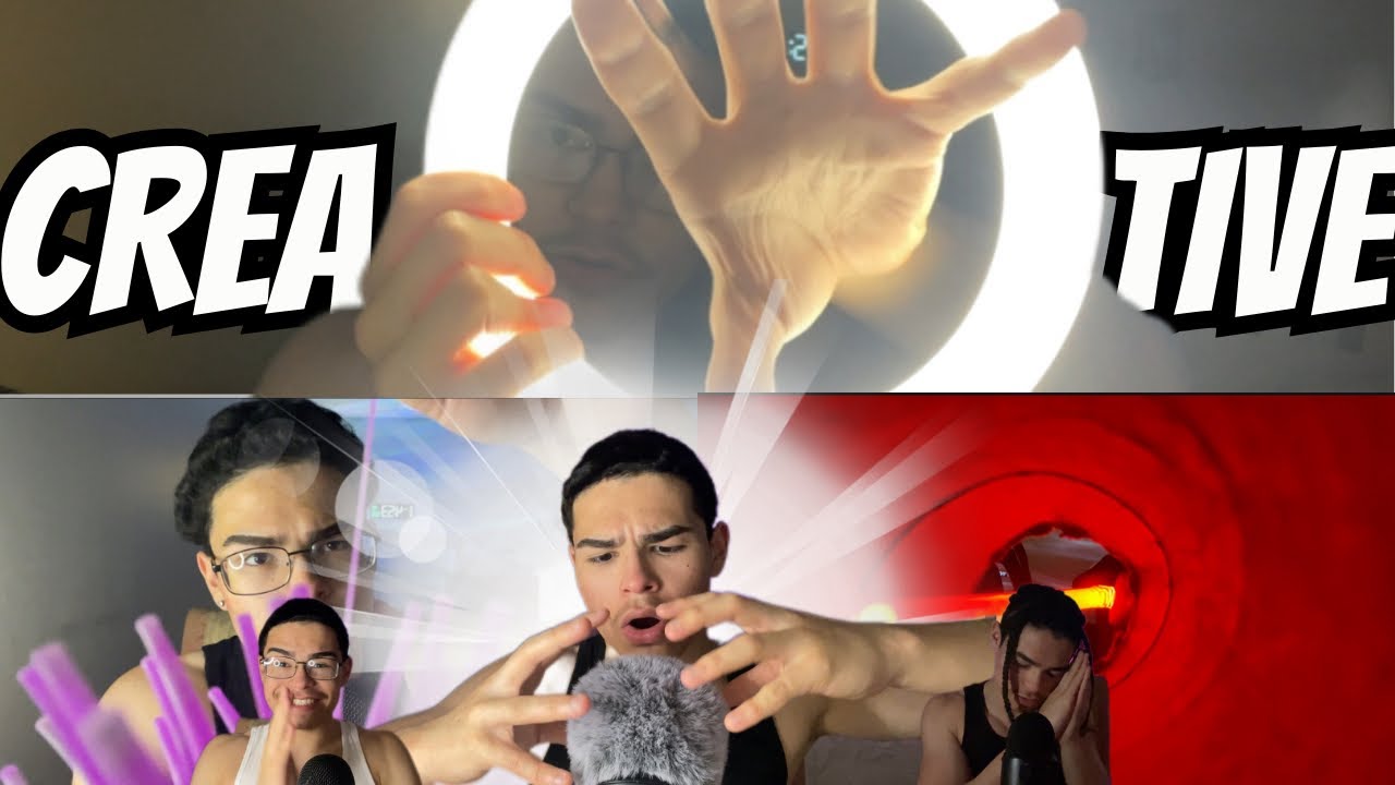 Asmr Creative triggers to be entertained and RELAXED FOR SLEEP💤