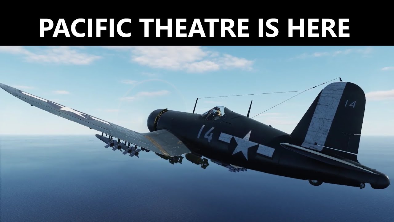 DCS Pacific Theater is Here  -  F4U Corsair First Flight in WW2 Marianas