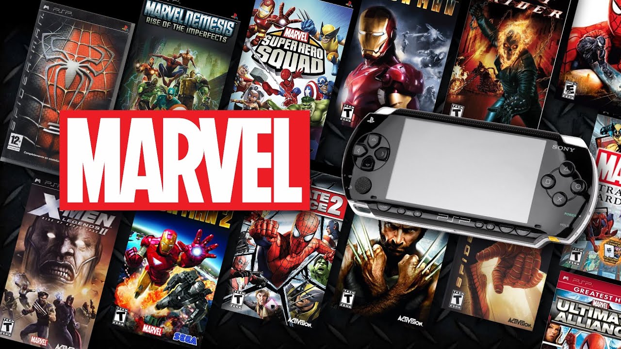 Todos los juegos de Marvel para PSP