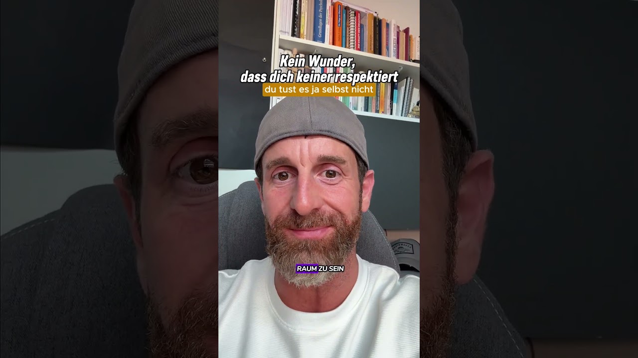 Kein Wunder, dass dich keiner respektiert &ndash; du tust es ja selbst nicht !!! #selbstrespekt