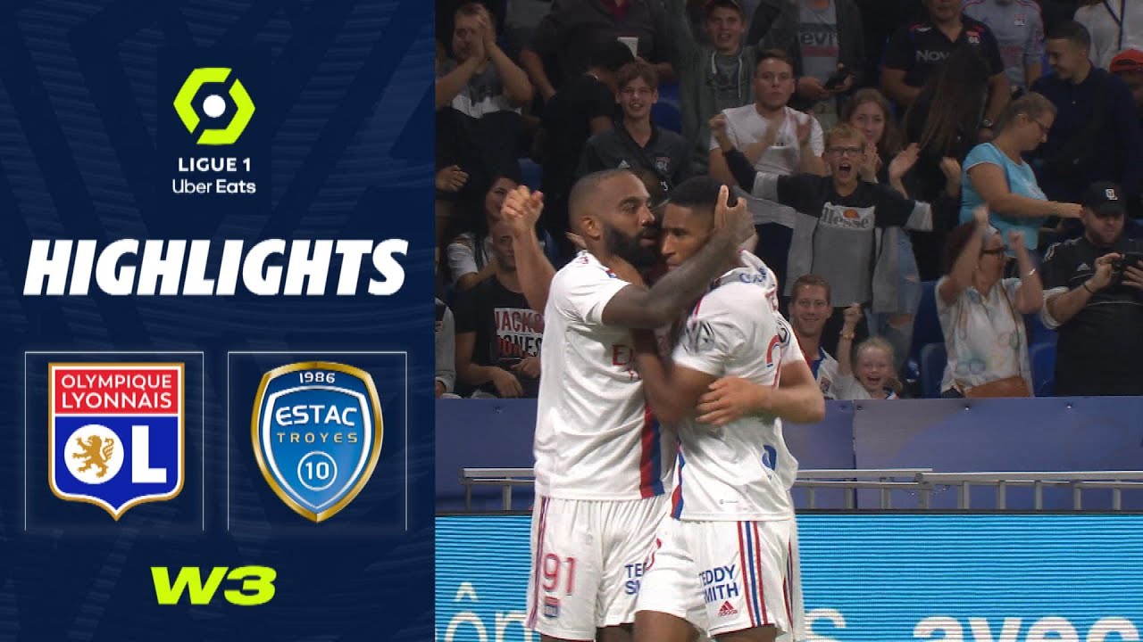 OLYMPIQUE LYONNAIS - ESTAC TROYES (4 - 1) - Highlights - (OL - ESTAC) / 2022-2023
