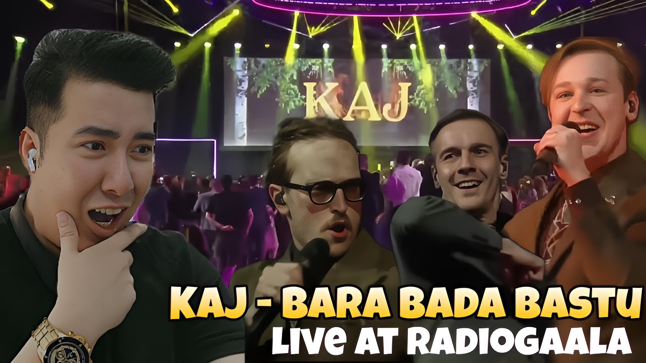 🇸🇪 KAJ - Bara Bada Bastu live at Radiogaala | EUROVISON SWEDEN 2025 | REACTION