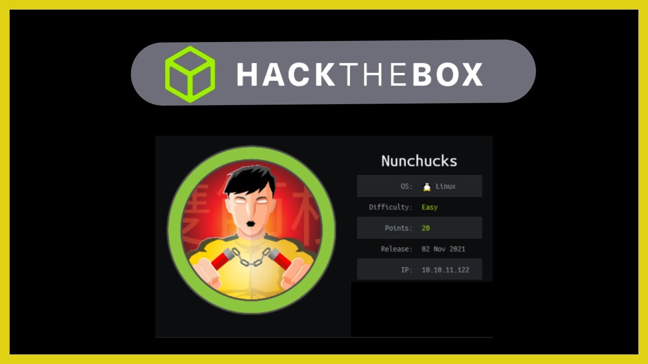 HACKTHEBOX | Resolución de la Máquina NUNCHUCKS -  HACKING ÉTICO [CTF]