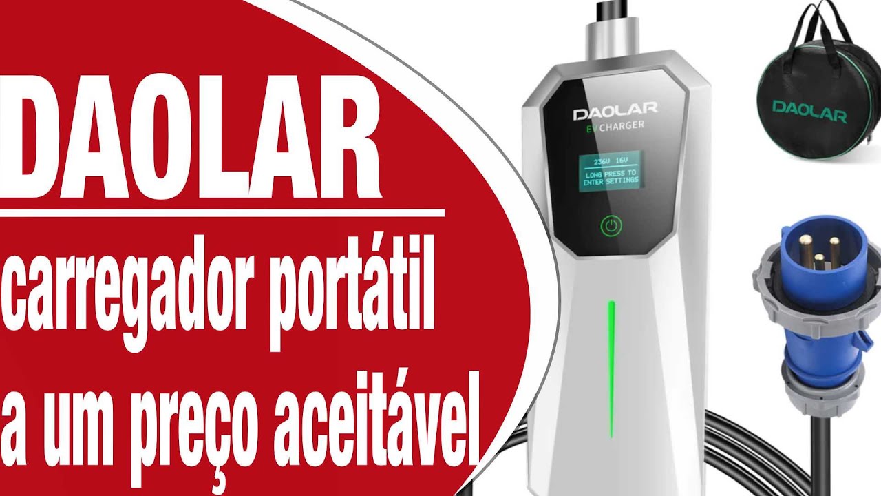 Mais uma solução de carregamento com um carregador portátil