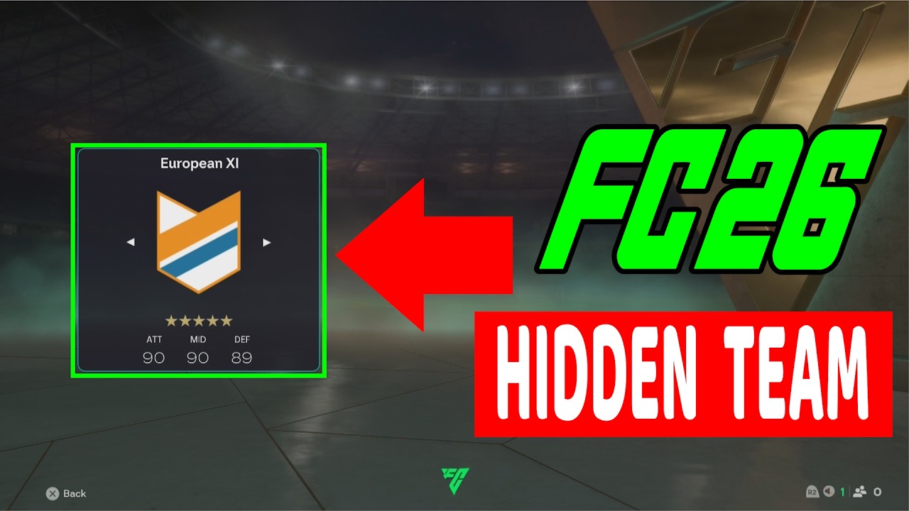 Как разблокировать скрытую команду в EA Sports FC 26?