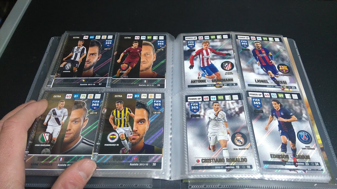 PREZENTACJA ALBUMU FIFA 365 2017 UPDATE EDITION 100% COMPLETE + LIMITKI