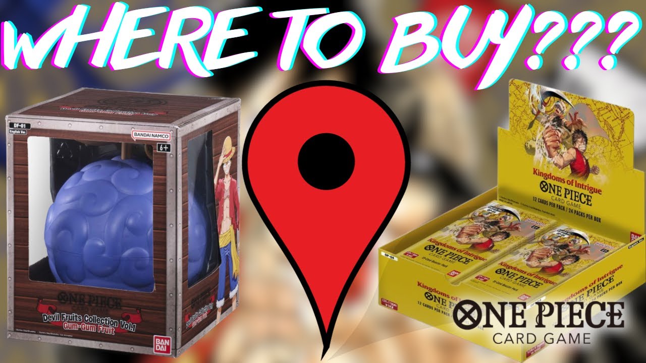 КАК НАЙТИ ПРОДУКТ КАРТОЧНОЙ ИГРЫ ONE PIECE В МАГАЗИНАХ!