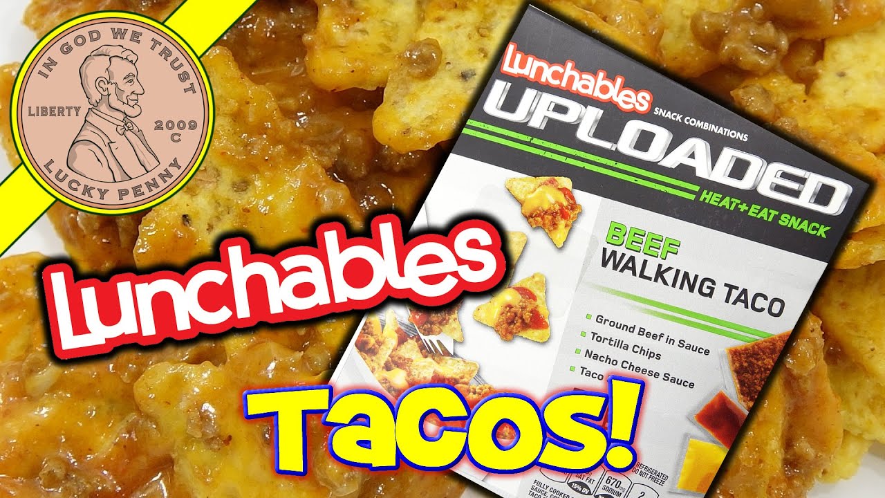 Lunchables Beef Walking Taco Lunchroom Snack