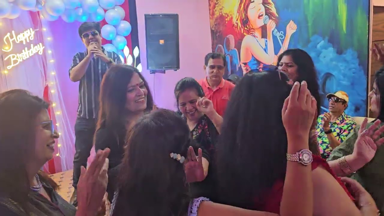 Rajiv Arora ji performance# dance# masti#birthday celebration 🎤🎵💗🧿🧿🧿