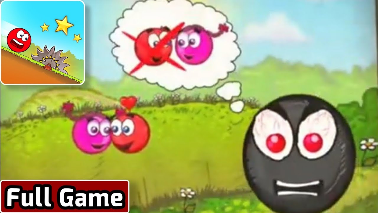 Red Ball 3 - Gameplay Walkthrough - Full Game (Level 1 - 60) All Levels 3 Stars iOS/Android