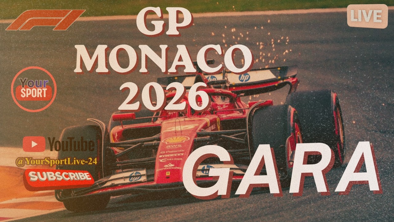 🔴 LIVE F1 GP MONACO 2026: GARA - Diretta, Commento e Live Timing Monte Carlo! 🏁