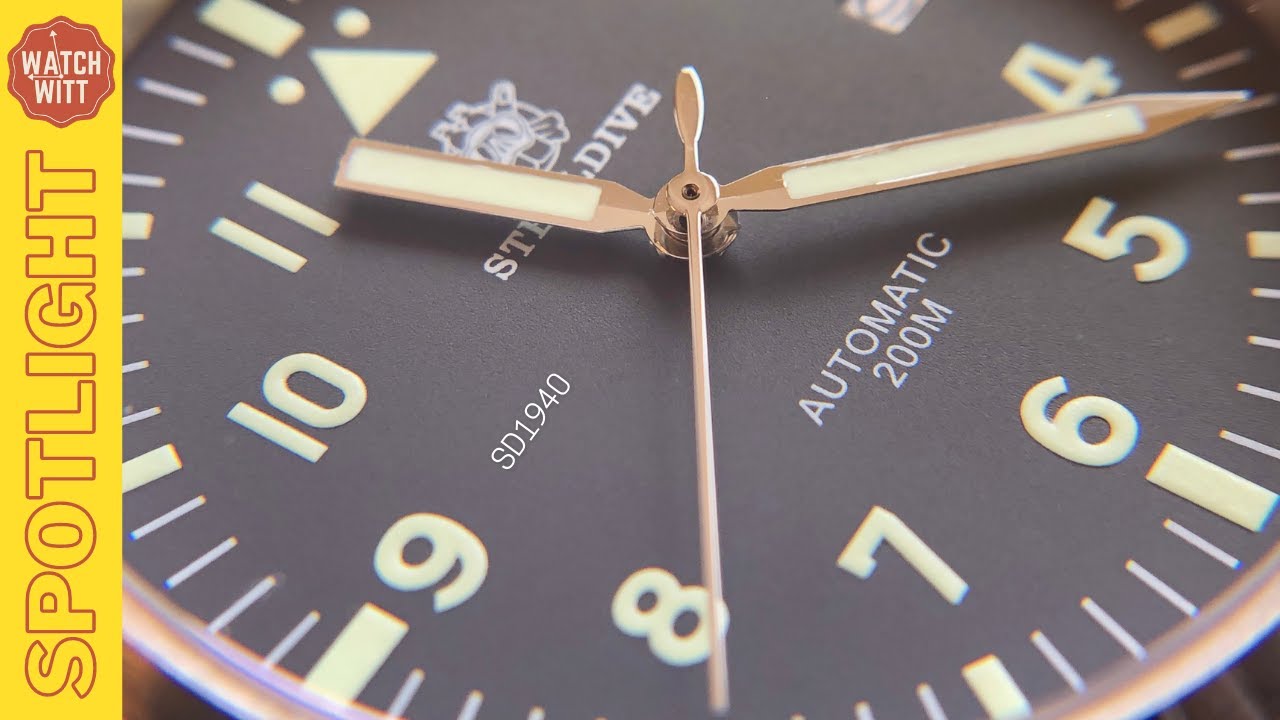 Spotlight: 200m Pilot Watch | STEELDIVE SD1940