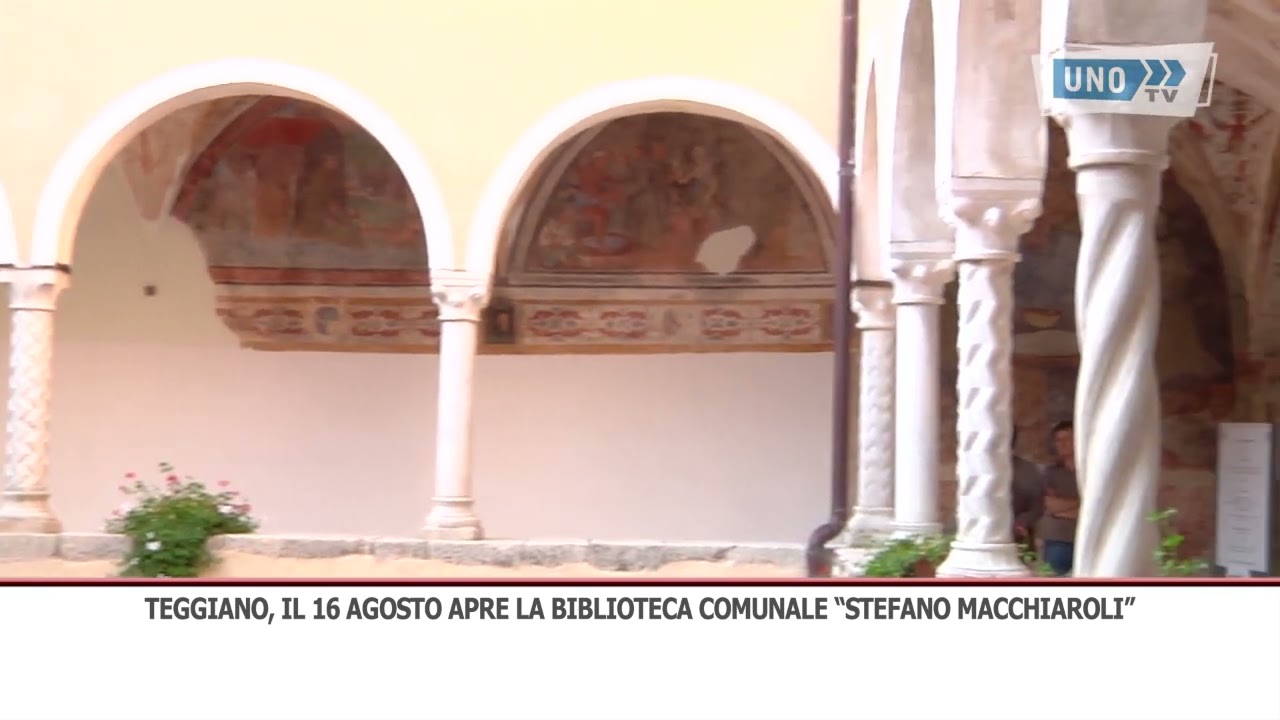 SERVIZIO TEGGIANO BIBLIOTECA COMUNALE STEFANO MACCHIAROLI