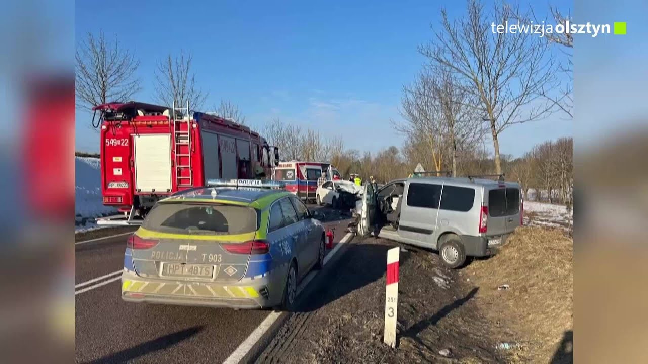 Na drogach powiatu piskiego nowy tydzień rozpoczął się od dwóch groźnych wypadków