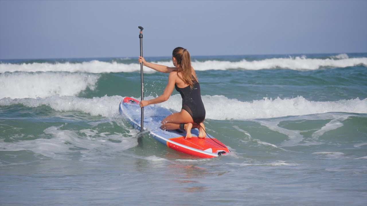 Comment passer les mousses en paddle surf / How to go to the line-up with a supboard
